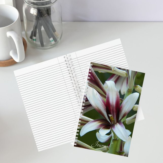 Giant Himalayan Lily Floral Notebook (In Situ)