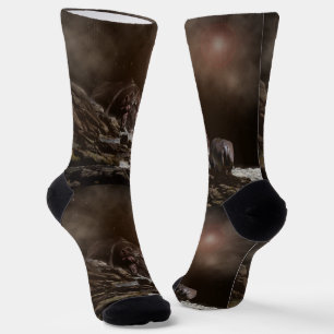 Giant Hippo Find Love, Crew Socks