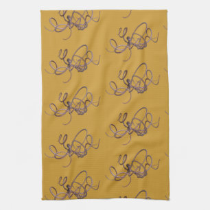 Giant Kraken Tea Towel
