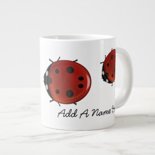 Giant Ladybug Large Coffee Mug