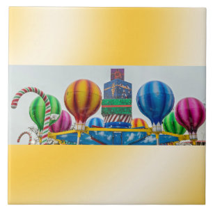 Giant lollipops view ceramic tile