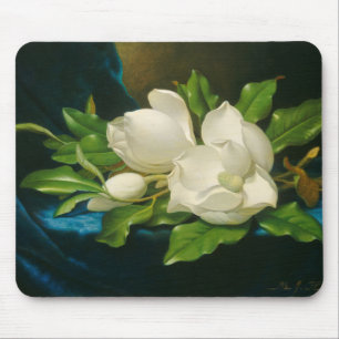 Giant Magnolias on a Blue Velvet Cloth, c.1890 (oi Mouse Mat