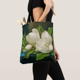 Giant Magnolias on a Blue Velvet Cloth, c.1890 (oi Tote Bag