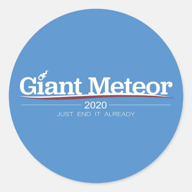 Giant Meteor 2020 sticker (Front)