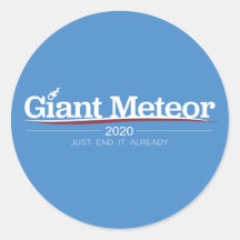 Giant Meteor 2020 sticker