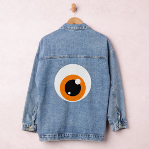 Giant Monster Eye Denim Jacket