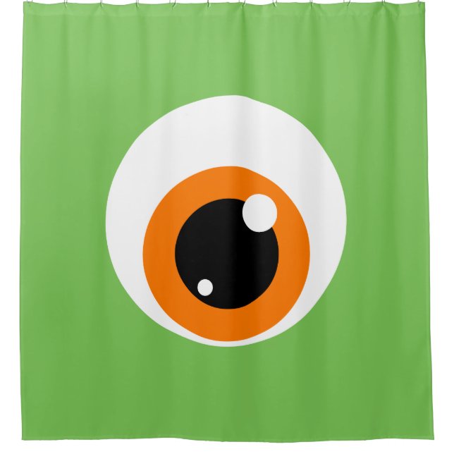 Giant Monster Eye Shower Curtain (Front)