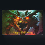 Giant Monster Halloween Banner<br><div class="desc">Beautiful Giant Monster Halloween Banner</div>