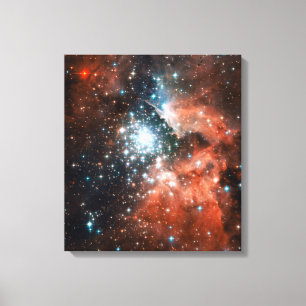 Giant Nebula Star Cluster Space Canvas Print