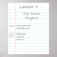 Giant Note Paper Customized Visual Aid School