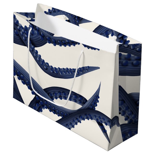 Giant Octopus Tentacles Large Gift Bag (Front Angled)
