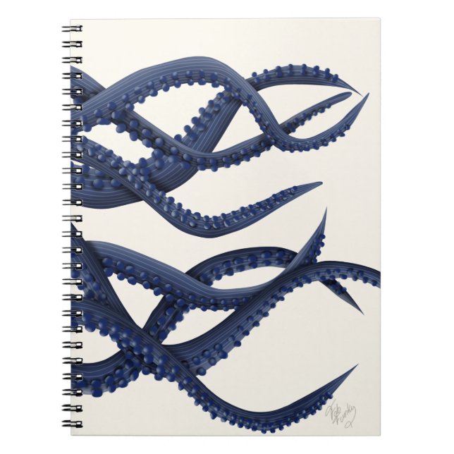 Giant Octopus Tentacles Notebook (Front)