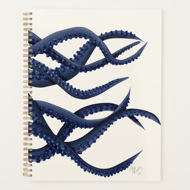 Giant Octopus Tentacles Planner (Front)