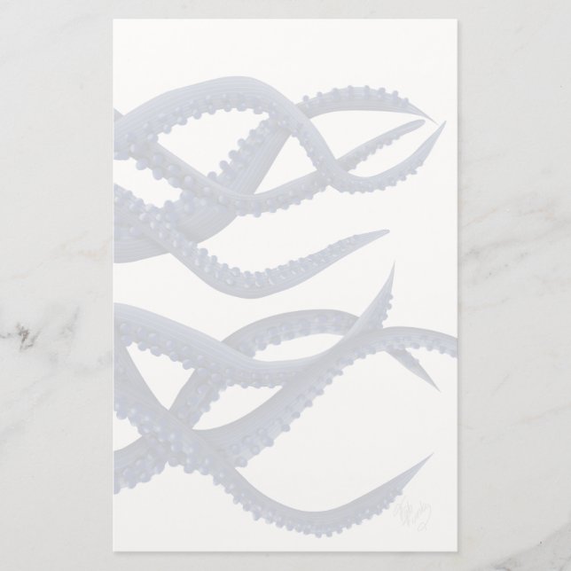 Giant Octopus Tentacles Stationery (Front)