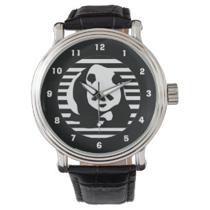 Giant Panda and Stripes Watch