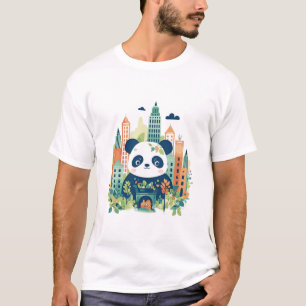 Giant Panda Animal Beauty Nature Wildlife harmony T-Shirt