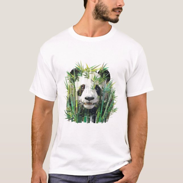 Giant Panda Animal World Wildlife Beauty Discovery T-Shirt (Front)