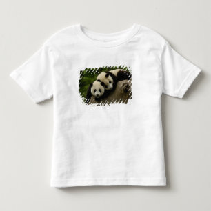 Giant panda babies Ailuropoda melanoleuca) Toddler T-Shirt