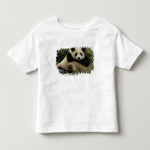 Giant panda baby Ailuropoda melanoleuca) Toddler T-Shirt