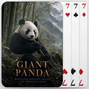 Giant Panda Bamboo Forest ANIMALS Poker Playing Cards