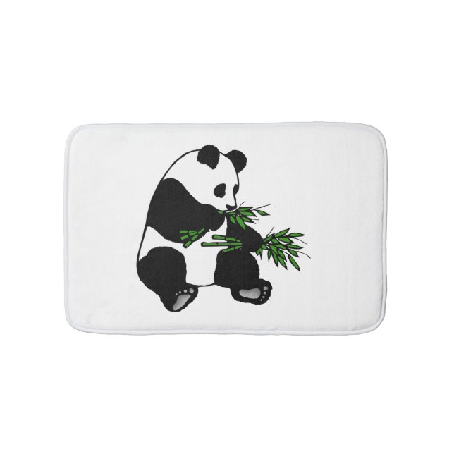Giant Panda Bath Mat (Front)