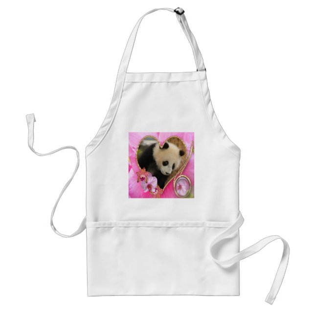 Giant Panda Bear Apron (Front)
