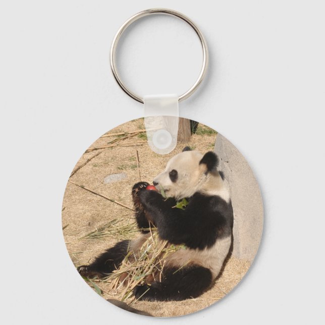 Giant Panda Bear Keychain (Front)