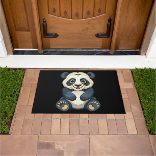 Giant panda doormat