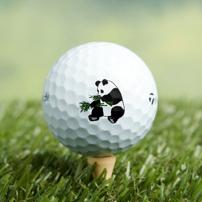 Giant Panda Golf Balls (Insitu Tee)
