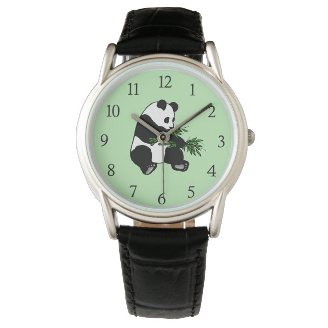 Giant Panda Green Watch (Front)