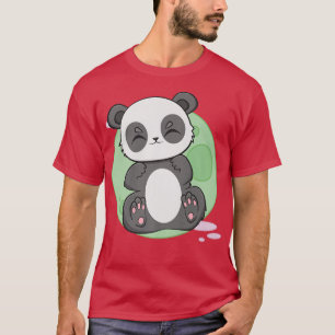 Giant Panda I m Just Here For The Snacks Cute Bear T-Shirt