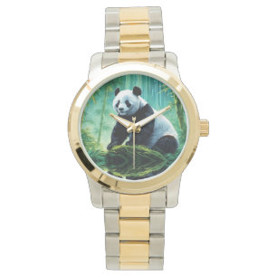 Giant Panda in Bamboo Forest Watch