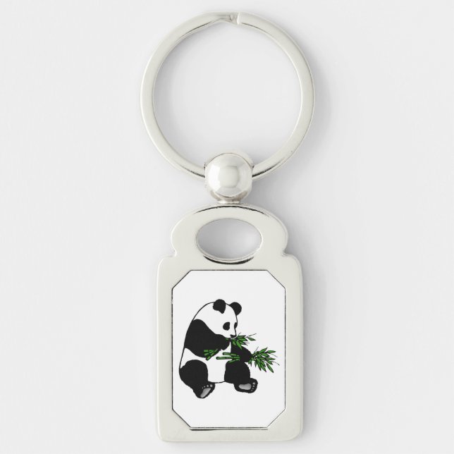 Giant Panda Key Ring (Front)