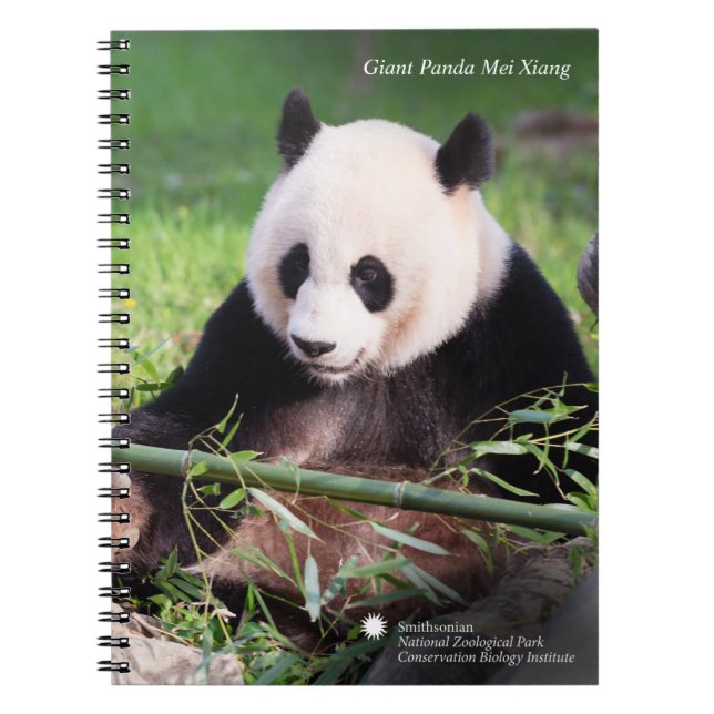 Giant Panda Mei Xiang Notebook (Front)