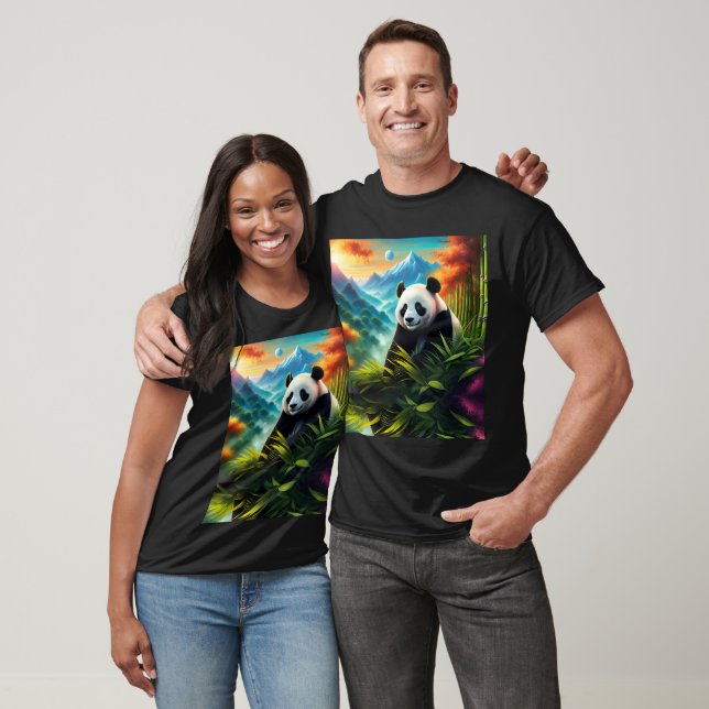Giant Panda - Mountain Escapades T-Shirt (Unisex)