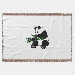 Giant Panda Throw Blanket