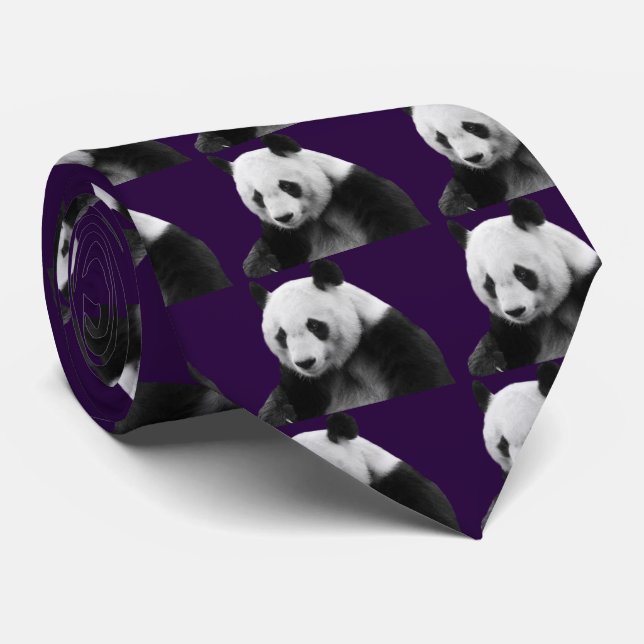 Giant Panda Tie (Rolled)