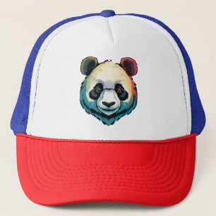 Giant panda trucker hat