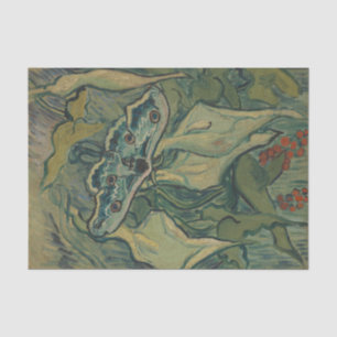 Giant Peacock Moth (1889) by Vincent van Gogh Tissue Paper