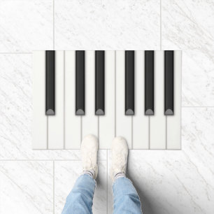 Giant Piano Keys Musical 24x36 Doormat