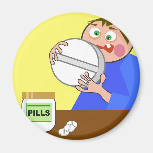 Giant Pill Magnet