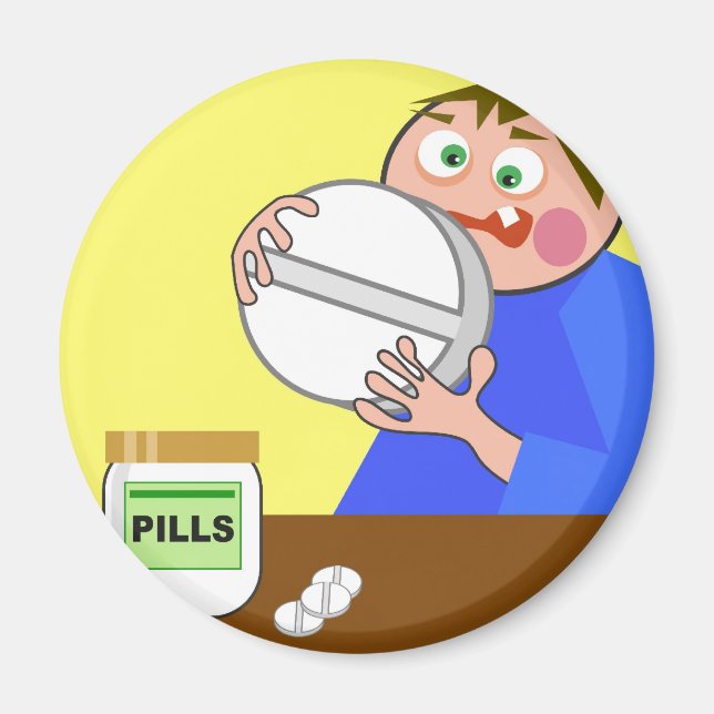 Giant Pill Magnet (Front)