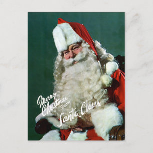 Giant-Post Card - Merry Christmas from Santa