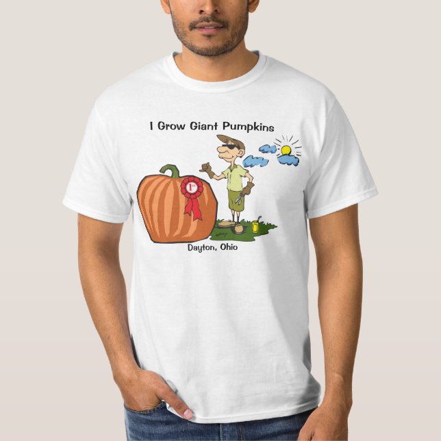 Giant Pumpkin Growers T Shirt (Front)