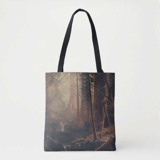 Giant Redwood Trees of California Tote Bag (Front)