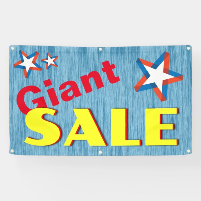 Giant SALE Sign (Horizontal)
