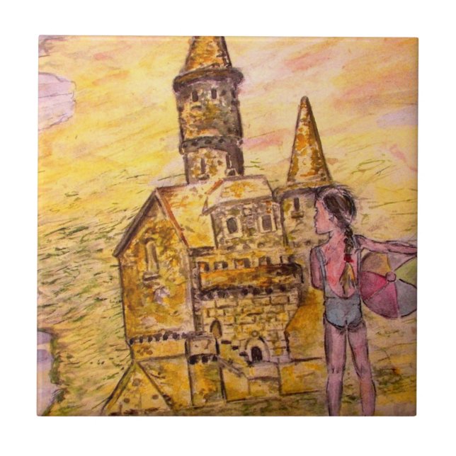 giant sandcastle art tile (Front)