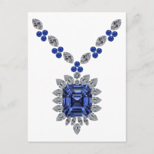 Giant Sapphire Postcard