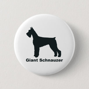 Giant Schnauzer 6 Cm Round Badge