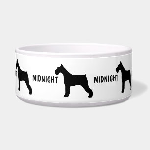 Giant Schnauzer Dog Bowl